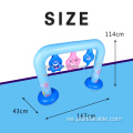 Arch splash maji bunduki inflatable risasi mchezo toy.